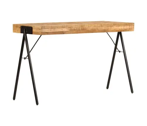 Rašomasis Stalas, 118X50X75cm Mango Medienos Masyvas