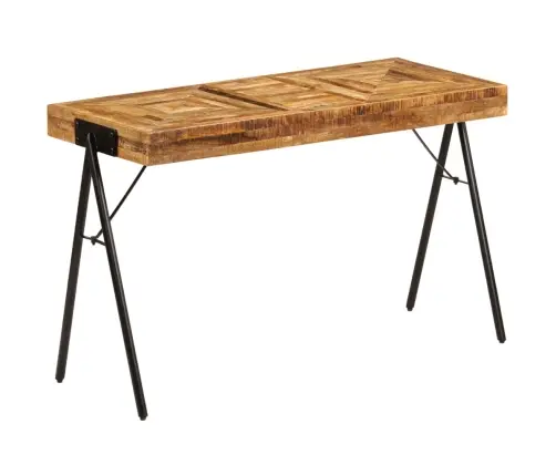 Rašomasis Stalas, 118X50X75cm Mango Medienos Masyvas