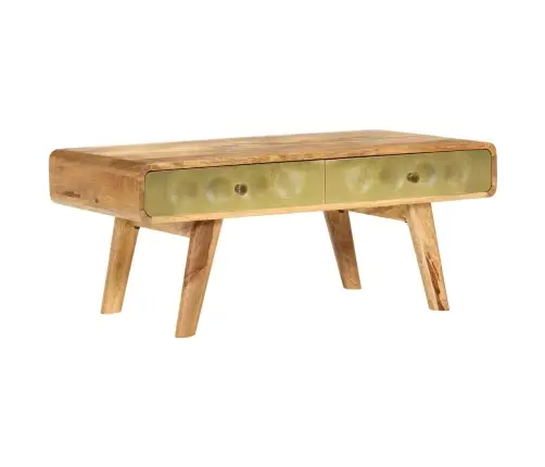 Kavos Staliukas, 90X50X40 cm Mango Medienos Masyvas