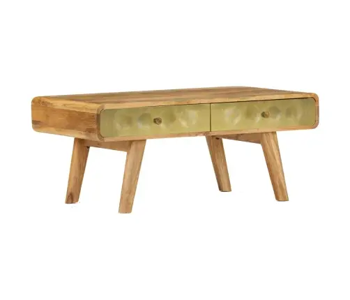 Kavos Staliukas, 90X50X40 cm Mango Medienos Masyvas