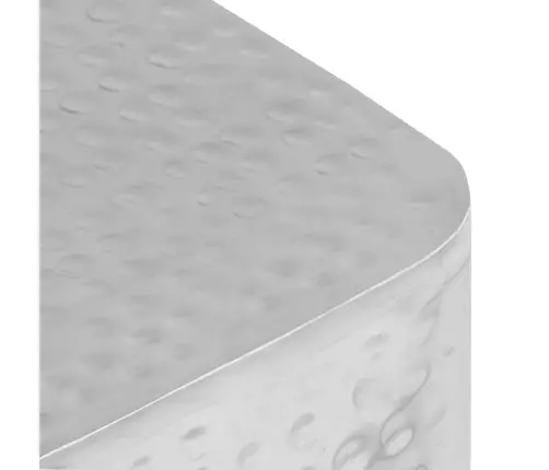 Kafijas Galdiņi, 2 Gab., Sudraba Krāsa, Alumīnijs Vidaxl