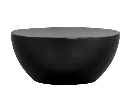 Kafijas Galdiņš, Kalts Alumīnijs, Melns, 70X30 Cm Vidaxl