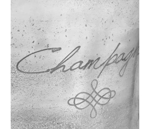 Šampano Atšaldymo Indas, Sidabr. Sp., 39X29X71cm Aliuminis