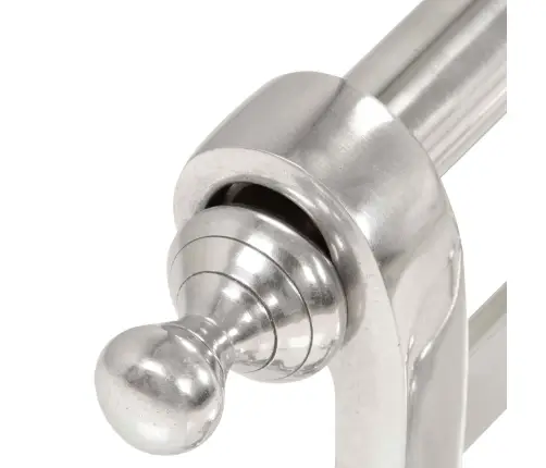 Pakaramais Sudraba 77 X 30 X 18 Cm Alumīnijs Vidaxl