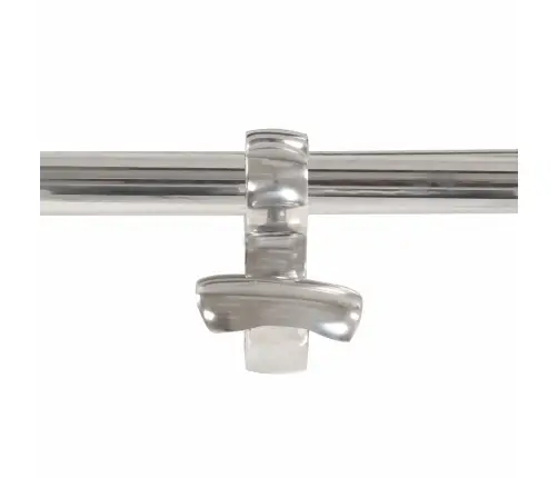 Pakaramais Sudraba 77 X 30 X 18 Cm Alumīnijs Vidaxl