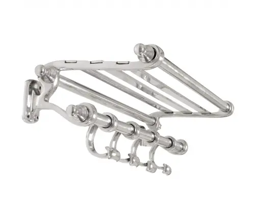 Pakaramais Sudraba 77 X 30 X 18 Cm Alumīnijs Vidaxl