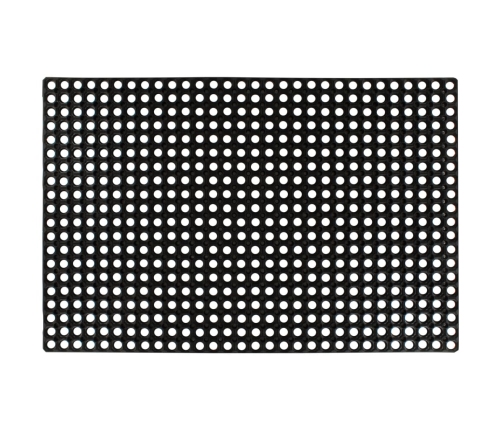 Durvju Paklājs, 80X120 Cm, 16 Mm, Gumija Vidaxl