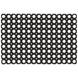 Durvju Paklāji, 5 Gab., 22 Mm, 40X60 Cm, Gumija Vidaxl