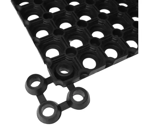 Durvju Paklāji, 5 Gab., 22 Mm, 40X60 Cm, Gumija Vidaxl