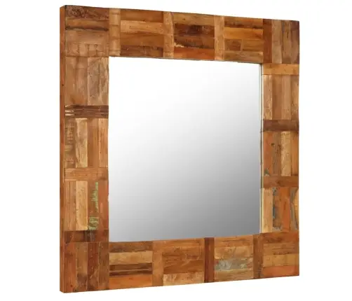 Sieninis Veidrodis, Perdirbtos Medienos Masyvas, 60X60Cm