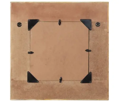 Sieninis Veidrodis, Perdirbtos Medienos Masyvas, 60X60Cm