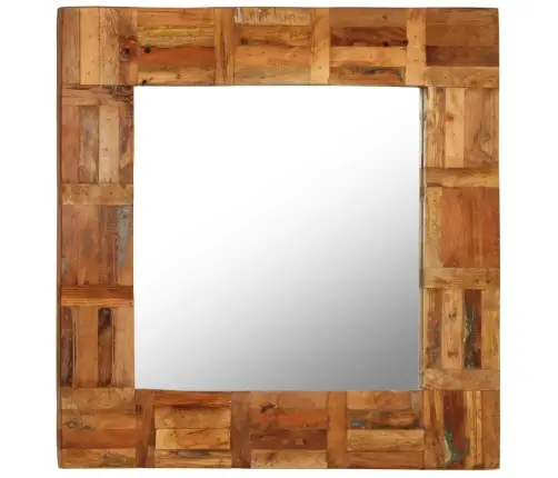 Sieninis Veidrodis, Perdirbtos Medienos Masyvas, 60X60Cm