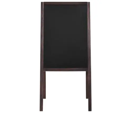 Tāfele, Divpusēja, Brīvi Stāvoša, 40X60 Cm, Ciedru Koks Vidaxl