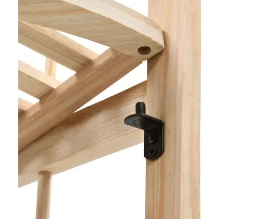 Kampinė Lentyna, Kedro Mediena, 27X27X110Cm