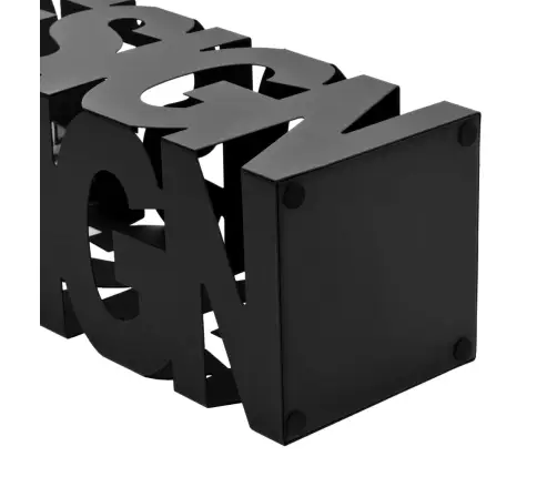 Lietussargu Turētājs, Melns Tērauds  Vidaxl