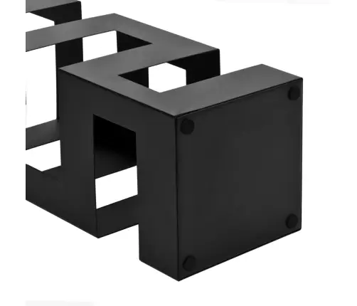 Lietussargu Turētājs, Melns Tērauds  Vidaxl