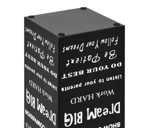 Lietussargu Turētājs, Melns Tērauds  Vidaxl