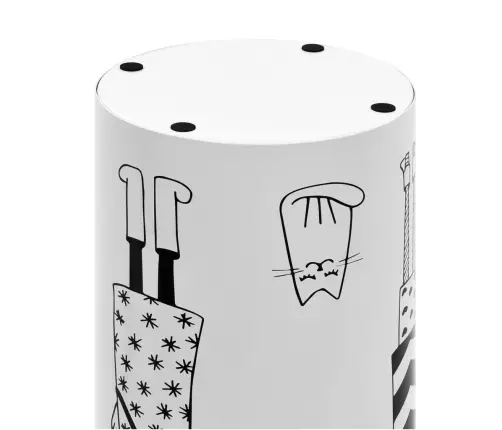 Vihmavarjuhoidja, Naised, Terasest, Valge