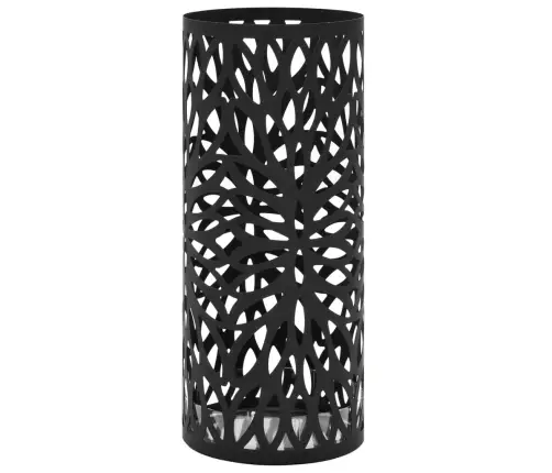 Lietussargu Turētājs, Melns Tērauds  Vidaxl