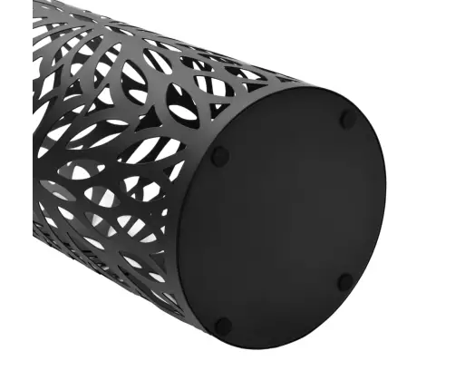 Lietussargu Turētājs, Melns Tērauds  Vidaxl