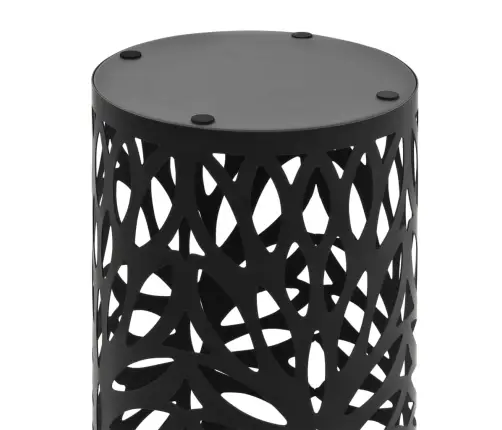 Lietussargu Turētājs, Melns Tērauds  Vidaxl