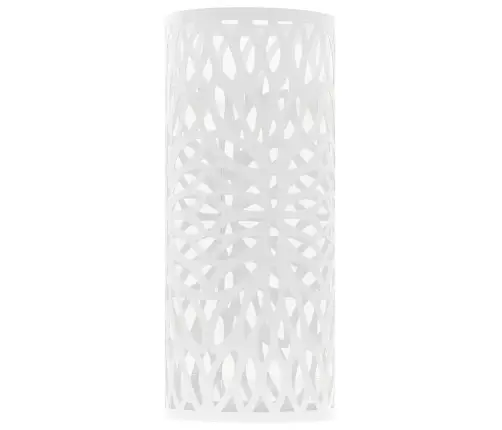 Vihmavarjuhoidja, Lehemustriga, Teras, Valge