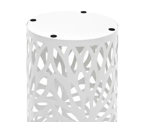 Vihmavarjuhoidja, Lehemustriga, Teras, Valge