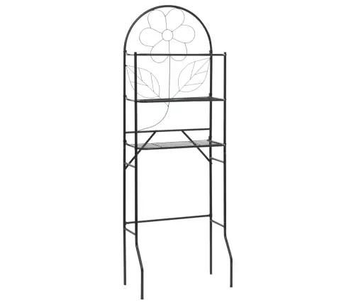 Tualettpoti Riiul, Must 60 X 33 X 174 Cm