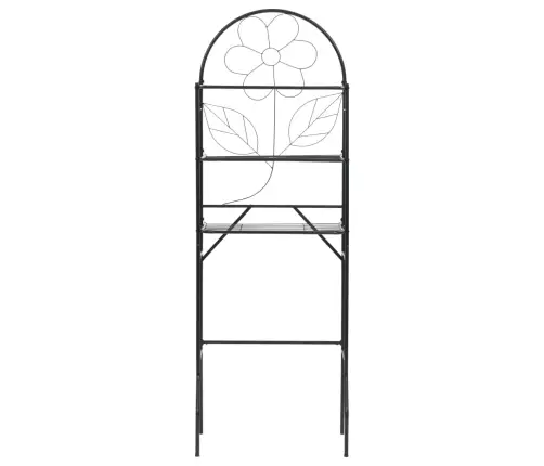 Tualettpoti Riiul, Must 60 X 33 X 174 Cm