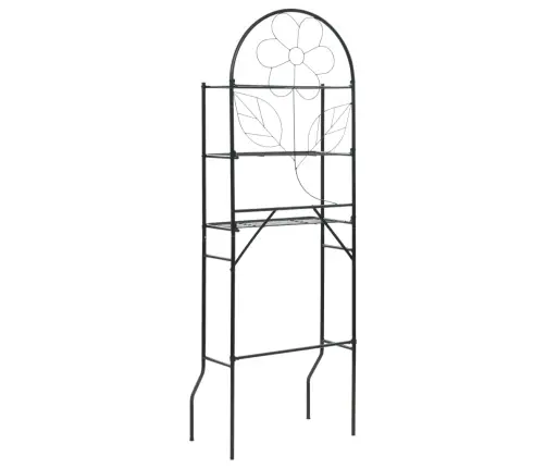 Tualettpoti Riiul, Must 60 X 33 X 174 Cm