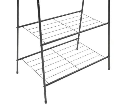 Drabužių Kabykla, 59X35X150cm Juoda