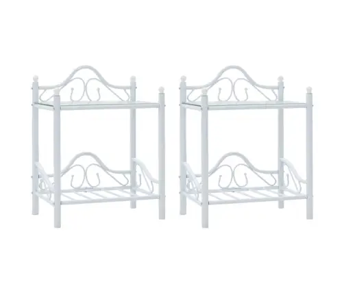 Nakt. Stal., 2Vnt., Plien. Ir Grūd. Stikl., 45X30,5X60cm Balti