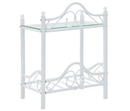 Nakt. Stal., 2Vnt., Plien. Ir Grūd. Stikl., 45X30,5X60cm Balti