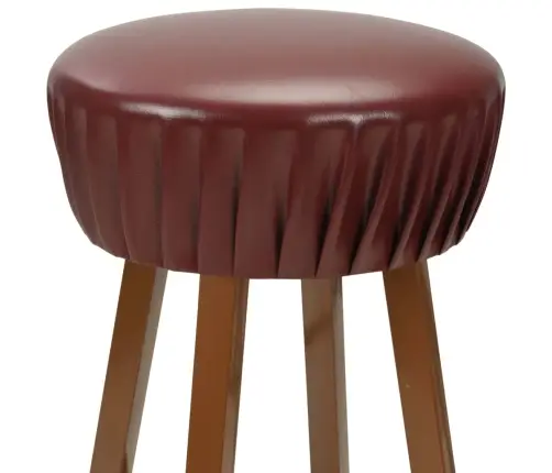 Bāra Krēsli, 2 Gab., Brūna Mākslīgā Āda  Vidaxl