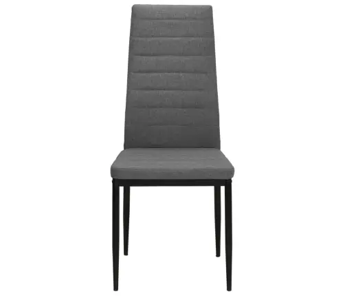 Valgomojo Kėdės, 4Vnt., Šviesiai Pilkos, Audinys