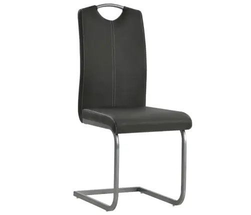 Vetruvate Jalgadega Söögitoolid 4 Tk, Hall, Kunstnahk