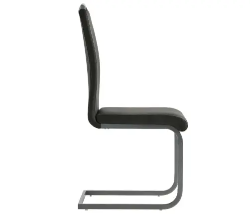 Vetruvate Jalgadega Söögitoolid 4 Tk, Hall, Kunstnahk