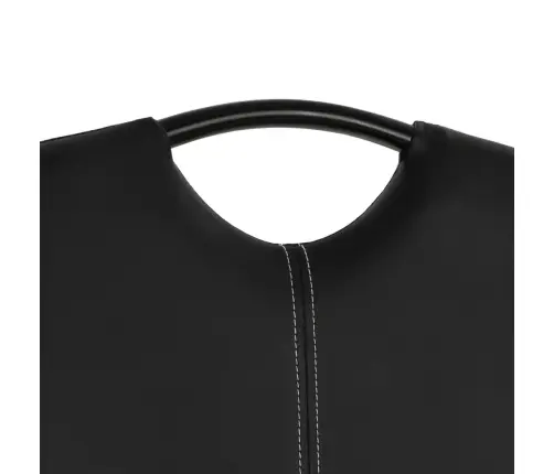 Konsoles Virtuves Krēsli, 4 Gab., Melna Mākslīgā Āda Vidaxl