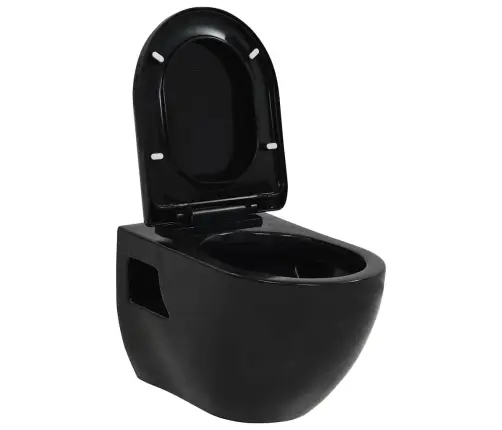 Pakabinamas Keramikinis Klozetas, Juodas