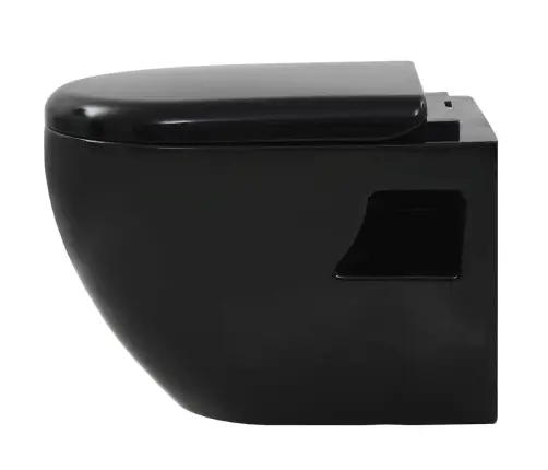 Pakabinamas Keramikinis Klozetas, Juodas