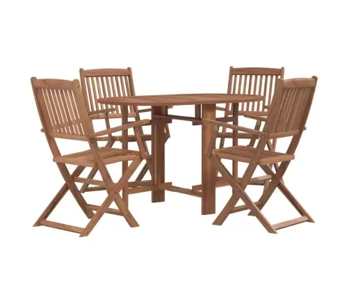 5-Osaline Kokkupandav Aiamööblikomplekt, Akaatsiapuit