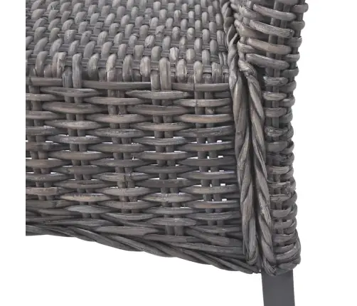 Söögitoolid 2 Tk, Pruun, Kubu Rotang Ja Mahagonipuit