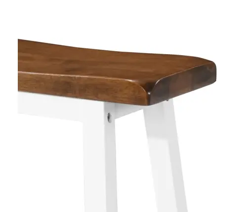 Bāra Galda Un Krēslu Komplekts, 5 Gab., Masīvkoks Vidaxl