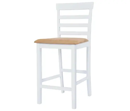 Baro Stalo Ir Kėdžių Kompl., 3D., Med. Mas., Rud. Ir Balt. Sp.