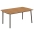 Sodo Stalas, 150X90X72cm Akacijos Med. Mas. Ir Plienas