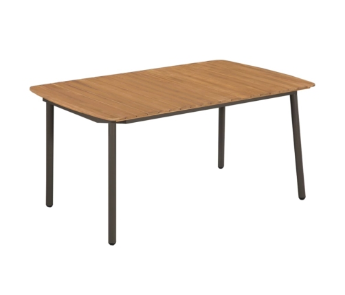 Sodo Stalas, 150X90X72cm Akacijos Med. Mas. Ir Plienas
