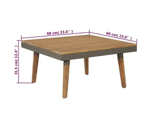 Sodo Poilsio Baldų Kom. Su Pag., 4D., Rud. Sp., Akac. Med. Mas.