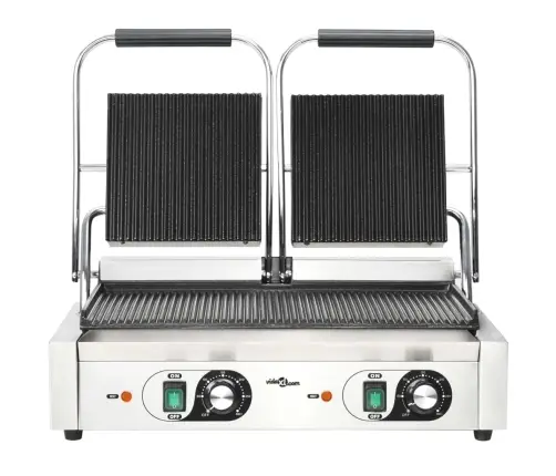 Dvigubas Panini Sumuštinių Grilis, 57X30,5X20cm 3600W