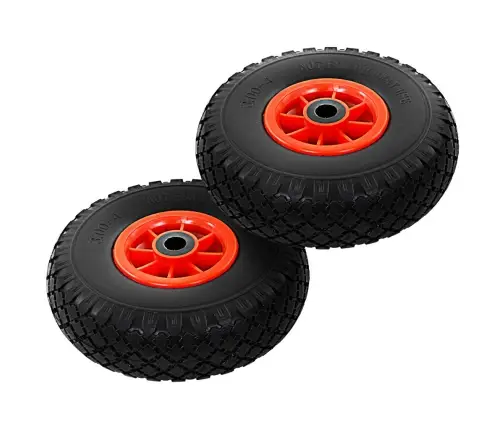 Ķerras Riteņi, 2 Gab., Pu, 3.00-4 (260X85) Vidaxl