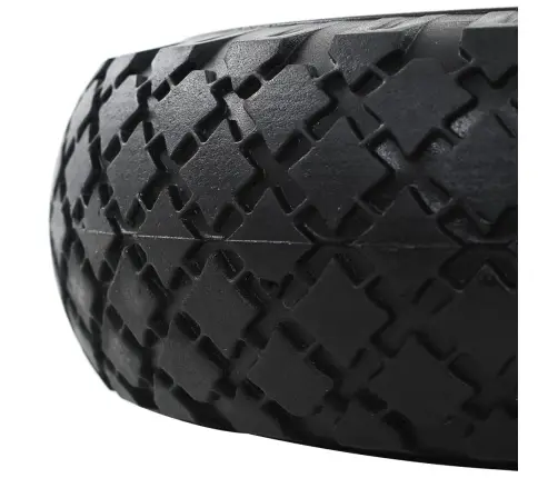 Ķerras Riteņi, 2 Gab., Pu, 3.00-4 (260X85) Vidaxl